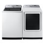 Ensemble laveuse-sécheuse 6,0 pi³ / 7,4 pi³ avec vapeur, capteurs intelligents et Wi-Fi Samsung - WA52DG5500AWUS - DVE52DG5505WAC
