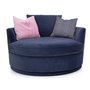 Fauteuil rond pivotant de Decor-Rest (59 pouces)