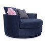 Fauteuil rond pivotant de Decor-Rest (59 pouces)
