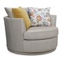 Fauteuil rond pivotant de Decor-Rest (46 pouces)