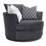 Fauteuil rond pivotant de Decor-Rest (46 pouces)