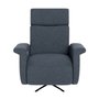 Fauteuil inclinable pivotant en tissu de Elran