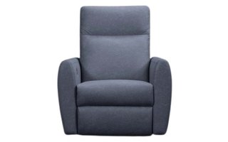 Fauteuil motorisé inclinable berçant pivotant avec appui tête motorisé en tissu de Elran