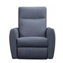 Fauteuil motorisé inclinable berçant pivotant avec appui tête motorisé en tissu de Elran