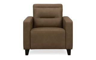 Fauteuil Cleo motorisée avec appui-tête motorisé en cuir de Elran