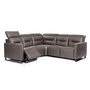 Sectionnel 5 mcx Cleo motorisé inclinable en tissu de Elran
