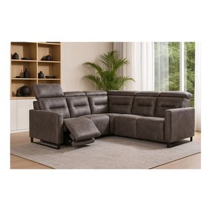 Sectionnel 5 mcx Cleo motorisé inclinable en tissu de Elran