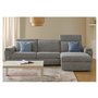 Sofa Chaise inclinable motorisé Zoe en tissu de Elran