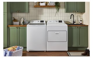 Ensemble de laveuse et sécheuse Whirlpool - WTW4107SW-YWED4105SW