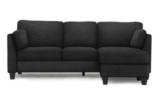 Sofa chaise longue Eva en tissu de Monarch