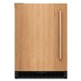 Centre de boissons 24 po avec porte en verre et clayettes à façade en bois KitchenAid - KUBL524SPA