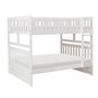 Lit Superposé Double/Double Blanc - B2053FFW-1