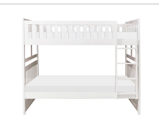 Lit Superposé Double/Double Blanc - B2053FFW-1