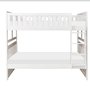 Lit Superposé Double/Double Blanc - B2053FFW-1