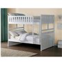 Lit Superposé Double/Double Gris Pâle - B2063FF-1