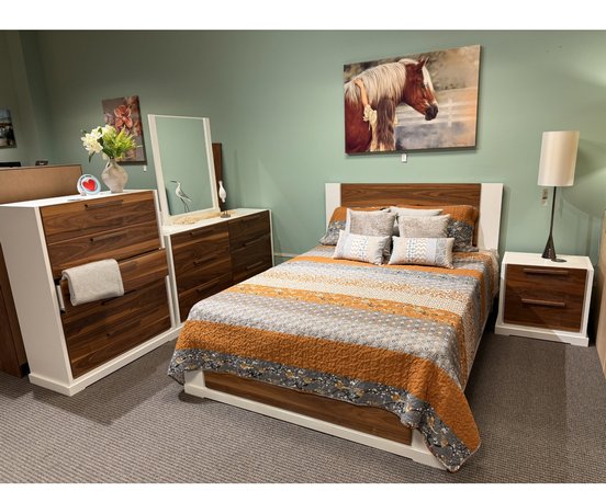 Mobilier de chambre 5 mcx format grand lit de MEQ