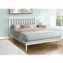 Lit plateforme en Blanc 60 po
