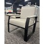 Fauteuil d'appoint en fer forgé