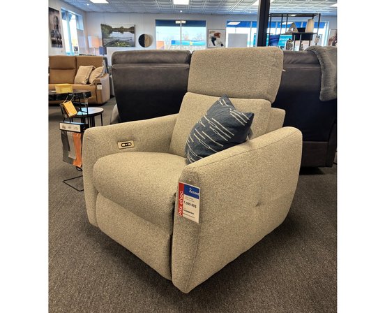 Fauteuil inclinable électrique avec appuie-tête ajustable