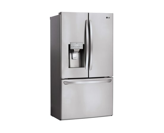 Réfrigérateur trois portes avec porte à deux battants autonome avec Wi-Fi LG - LHFS28XBS