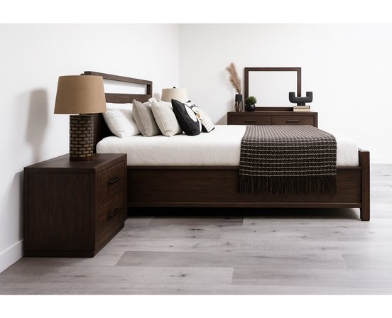 Lit complet format grand lit 60 po Vista de Mako