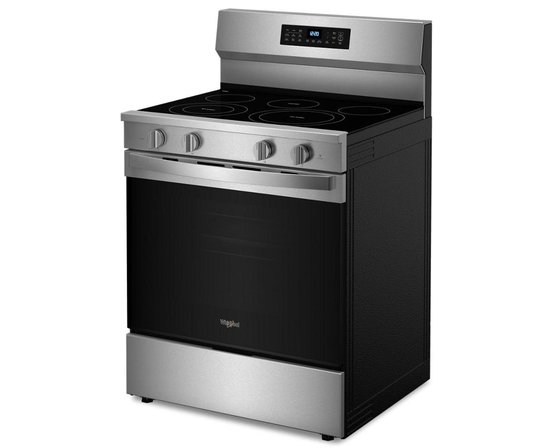 Cuisinière électrique autoportante de 30 po avec technologie de cuisson à air Whirlpool - YWFES7030SZ