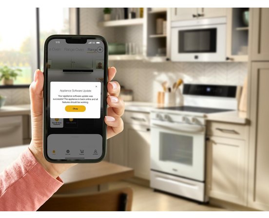Cuisinière électrique autoportante de 30 po avec technologie de cuisson à air Whirlpool - YWFES7030SW