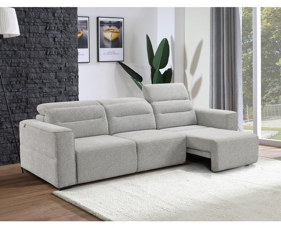 Sofa motorisé 3 sièges Lugo 3 en 1 de Mobilier Azur