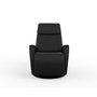 Fauteuil EN CUIR inclinable pivotant berçant motorisé Fjords-Petit
