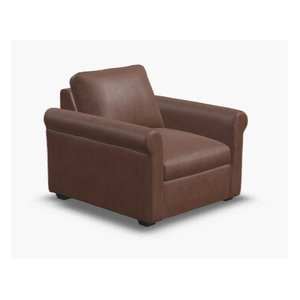 Fauteuil en cuir MADISON ROLL ARM de Palliser