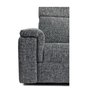 Sofa Chaise inclinable motorisé Zoe en tissu de Elran