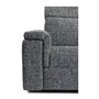 Sofa inclinable motorisé Zoe en tissu de Elran