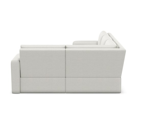 Sectionnel Fixe en tissu de Elran