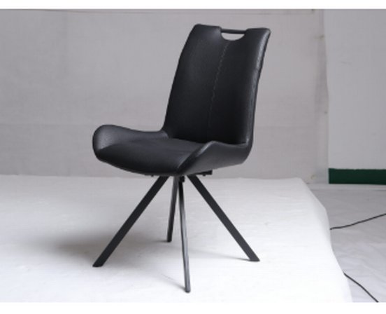 Chaise de cuisine pivotante noir Accent Desing