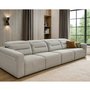 Sofa stationnaire 4 sièges Lugo 3 en 1 de Mobilier Azur