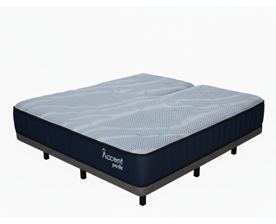 Matelas Obsidia tres grand lit 78po tête divisée de Accent Pedic