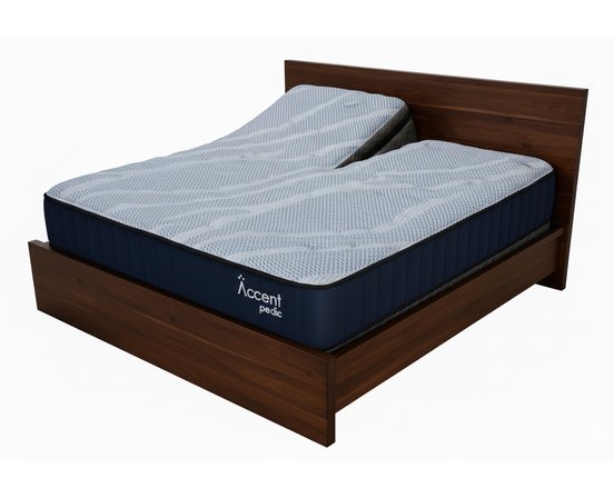 Matelas Obsidia tres grand lit 78po tête divisée de Accent Pedic