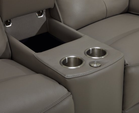 Causeuse console motorisé et support lombaire OAKLEY de Palliser