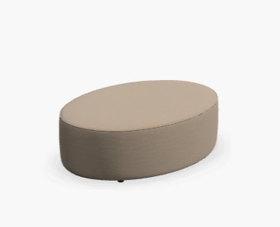 Ottoman oval MINGLE de Palliser