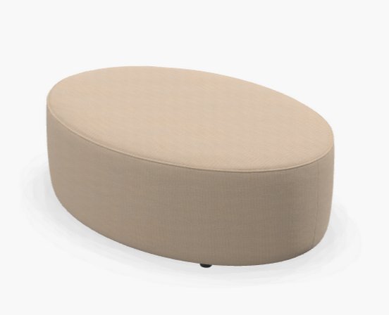 Ottoman oval MINGLE de Palliser