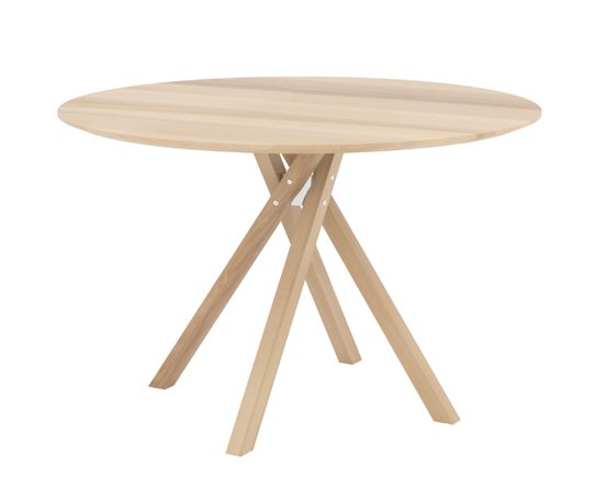 Table de cuisine en bois de Verbois