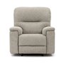 Fauteuil inclinable berçant à billes en tissu Maria de Elran
