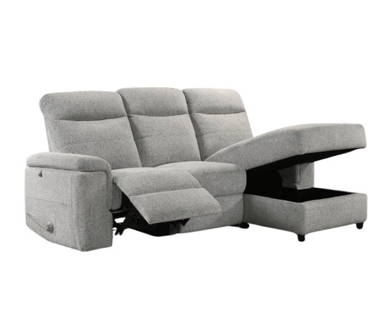Sofa Chaise Longue inclinable de Azur***LIQUIDATION***