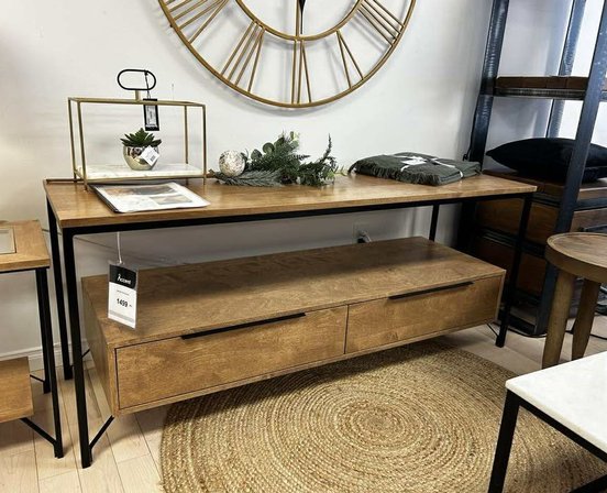 Meuble TV Finesse en Merisier de Forge Design - 95-62-B-M07