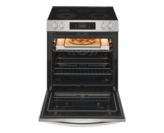 Cuisinière électrique de 30 po avec fonction Pizza cuite sur pierre Frigidaire Gallery - GCFE307CBF
