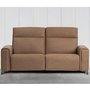 Sofa condo Fabrice motorisé avec appui-tête motorisé en cuir de Elran