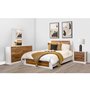 Mobilier de chambre 6 mcx format grand lit de MEQ