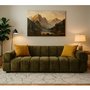 Sofa stationnaire en tissu de Deco-Style