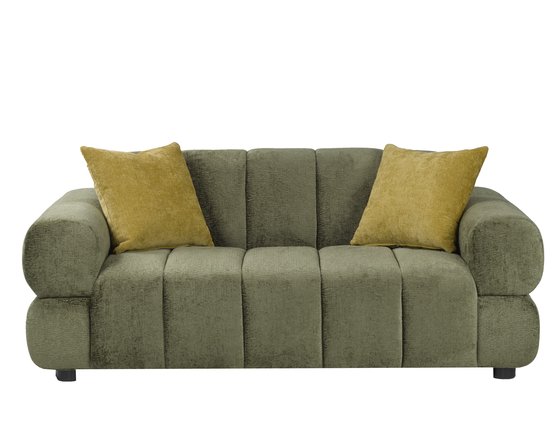 Causeuse stationnaire en tissu de Deco-Style