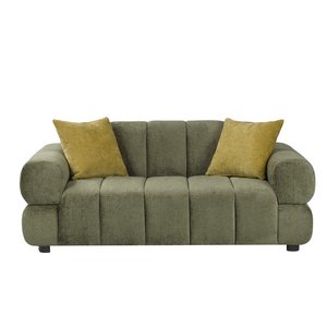 Causeuse stationnaire en tissu de Deco-Style